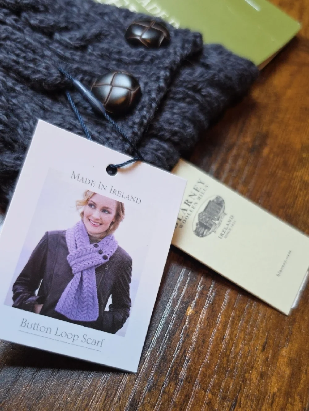 Blarney Woollen Mills new tags